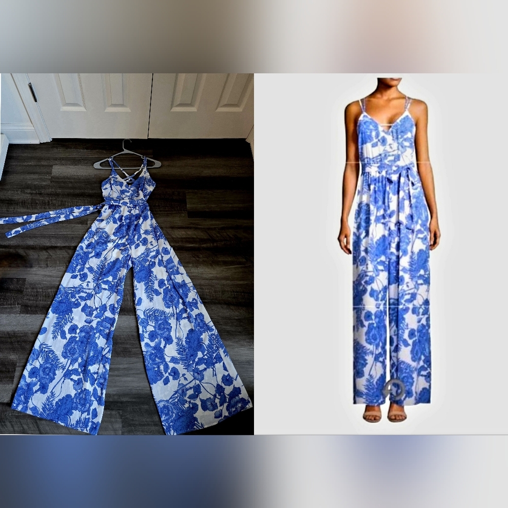 LIKE NEW - My Michelle Floral Jumpsuit